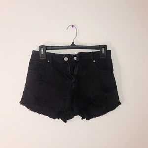 Pacsun High Rise Jean Shorts